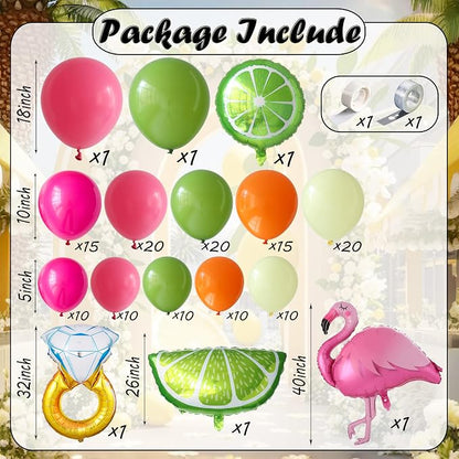 Margs And Matrimony Bachelorette Party Decor Balloon Arch Kit | 148Pcs - Image 2