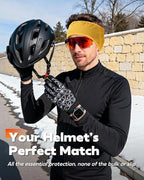 Winter Sport Headband Ear Warmer - Windproof Forehead & Breathable Fleece Headband for Skiing, Running, Cycling