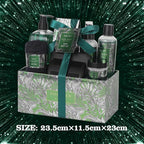 Christmas Bath and Body Gift Basket Set for Men Dad Birthday Men Gift Set Gifts for Him Spa Kit Perfume Spa Bath Gift Set husband gift baskets for man, Mens Bath Beard Gift Basket Mens Gift Set