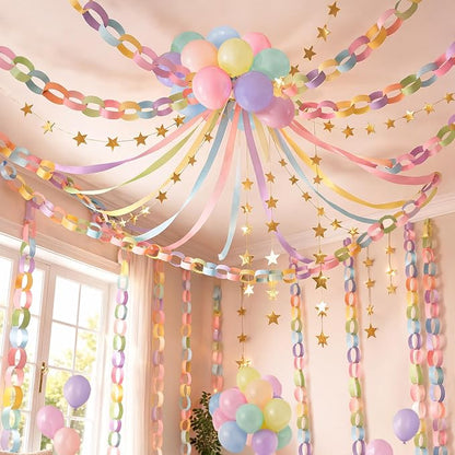 Gleebixi Pastel Birthday Decorations Kit by Gleebixi