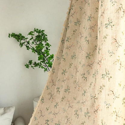 Sutuo Home Florals Boho Farmhouse Curtains, Semi-Blackout Drape Bohemian Window - Image 8