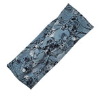 Soft Stretchy Headband, 3-in-1 Versatile Twist Style, One-Piece (Floral Blues, Adult)