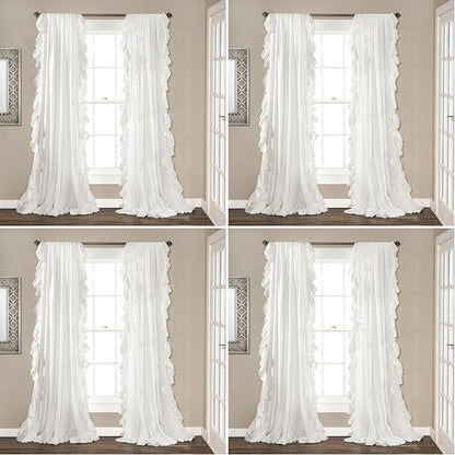 Lush Decor Reyna Ruffle Curtain Panel by LushDecor