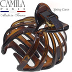 Camila Paris CP3631 Octopus French Hair Clips for Women Thick Hair, Large Hair Clips for Thick Hair for Curly Wavy Long Hair, Strong No-Slip Grip Hair Claw Clip for Women Made in France