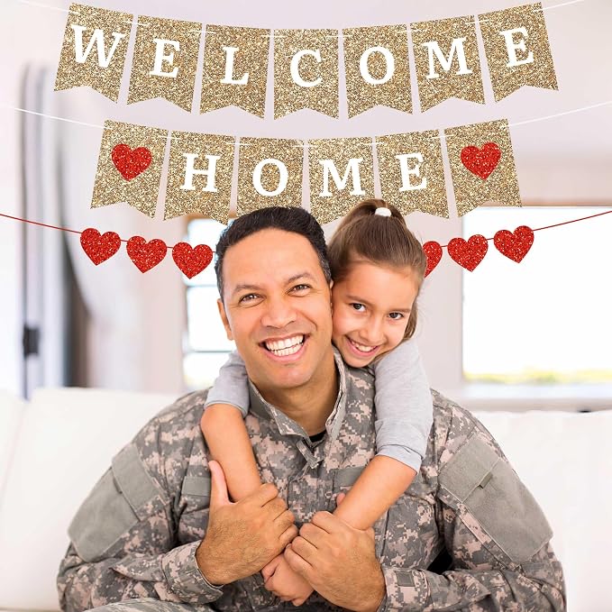 Pre-Strung Welcome Home Banner - Image 2