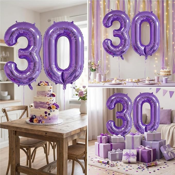 Number Balloons for Birthday Decorations - Image 7