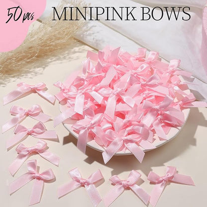 YGDZ Mini Pink Bows - Image 5