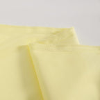 NTBAY 2 Pack Satin Standard Pillowcases for Hair and Skin, Luxurious and Silky Pillow Cases with Envelope Closure, 20x26 Inches, Light Yellow