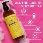 Pharmacopia Citrus Conditioner - Natural Scalp Moisturizer, Vegan & Cruelty-Free Hair Care with Shea Butter, Aloe Vera, Jojoba Oil, and Olive Leaf Extract for Dry Hair Treatment and Detangling, 16 oz