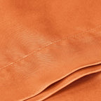 BEDELITE Satin Body Pillow Cover, Super Soft and Cooling Body Pillow Pillowcase for Hair and Skin, Breathable Silky Full Long Pillowcase Cover(20"x54", Burnt Orange)