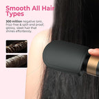 Blow Dryer Brush, 7 in 1 Hair Dryer Hot Air Brush 110,000 RPM with Negative Ion Hair Styler for Fast Drying Straightening Curling Voluming