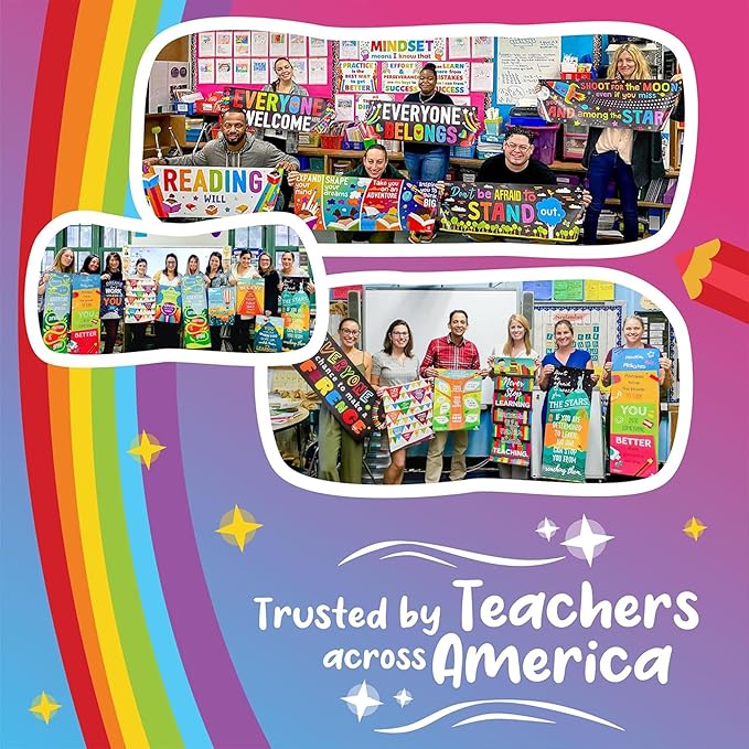 Sproutbrite 2 Welcome Educational Posters & Chart Welcome Banner 13.5"x39" - Image 7