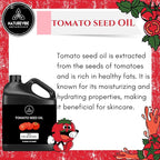 Naturevibe Botanicals Tomato Oil 32 Ounces | 100% Pure and Natural | Great for Skin Care and Hair Care