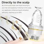 Minoxidil Applicator,Quick One-Minute Application Directly to Scalp,No-Mess Minoxidil Applicator Comb, Minoxidil Applicator Tool, Portable Scalp Applicator Tool Massager Comb Bottle