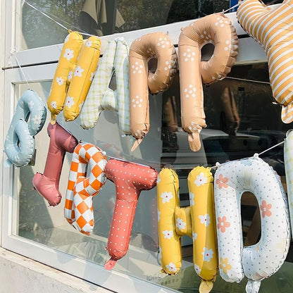 Happy Birthday Balloon Banner 16 in Happy Birthday Letter Balloons | Fabric - Image 7