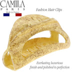 Camila Paris CP3192 French Hair Clip for Women Thick Hair for Long Curly Wavy Hair, Girls Hair Claw Clips Jaw, Durable Styling Big Claw Clip for Thick Hair, Strong Hold No Slip Grip, Made in France