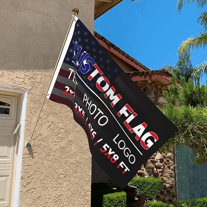 Custom Flag 3x5 Ft Outdoor, Personalize Print Your Own Text/Photo/Logo - Image 6