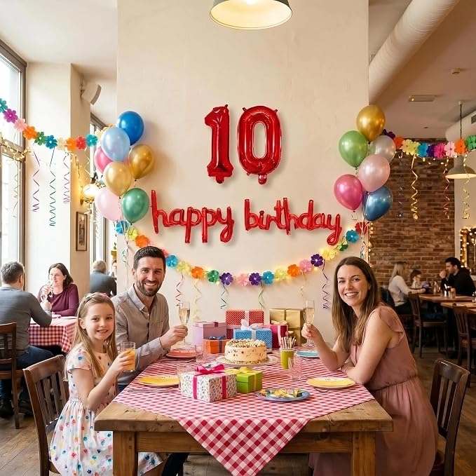 16 Inch Foil Mylar Number Balloons 0-9 - Image 2