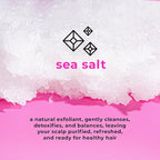 Sea Salt Scrub Shampoo scalp detox treatment