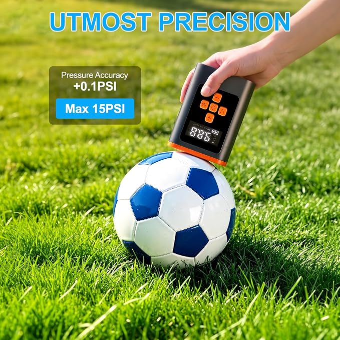 Portable 2-in-1 Electric Ball Pump & 260 Long Balloon Pump 1800mAh | Ball Pump - Image 6