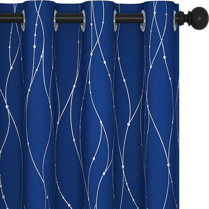 Deconovo Living Room Curtains 84 Inches Long, Thermal Insulated, Room Darkening by Unknown
