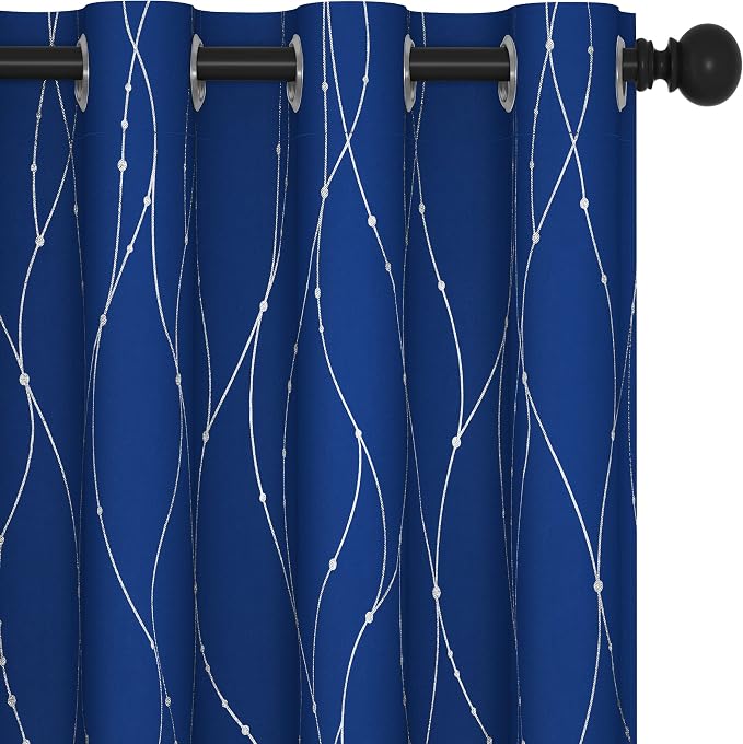 Deconovo Living Room Curtains 108 Inch Long, Thermal Insulated, Room Darkening by Unknown