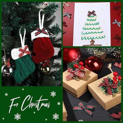 YGDZ Mini Christmas Bows, Small Bows - Image 5