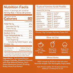 Further Food Hazelnut Collagen Peptides Powder with Lion’s Mane Mushroom, Grass-Fed Hydrolyzed Type 1 & 3 Protein, Gut Health + Joint, Hair, Skin, Nails, Paleo Keto Sugar-Free 9.88 oz