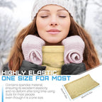 Winter Neck Gaiter Warmer, Soft Fleece Face Mask Scarf for Cold Weather Skiing Cycling Outdoor Sports