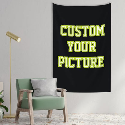 JINJUREN Custom Tapestry Upload Images Personalized Wall Decor Backdrop Poster by JINJUREN-InspirationalProduct