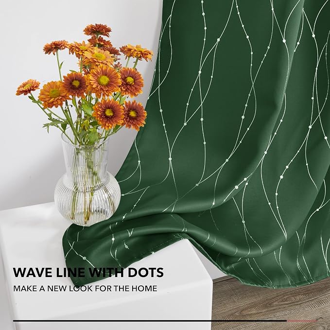 Deconovo Blackout Back Tab Curtains - Image 5