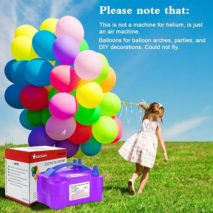 IDAODAN Electric Balloon Pump, Portable Electric Balloon Blower Machine - Image 7