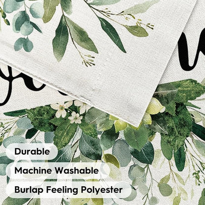 AVOIN colorlife Spring Summer Floral Welcome House Flag Outside 28x40 Inch | - Image 7
