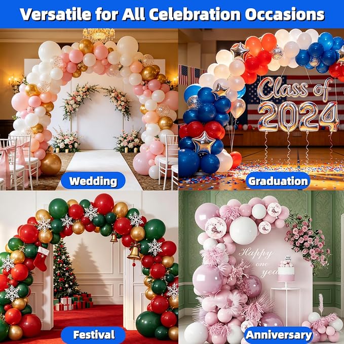 10 Pack Clear Balloon Arch Clips - Image 9