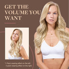GOO GOO Clip in Hair Extensions Real Human Hair, Remy Human Hair Extensions Clip ins for Women, Natural Human Hair, 24inch 150g 9Pcs, #18D/22F Dirty Blonde Highlights