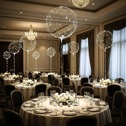 12PCS LED Light Up Bobo Balloons - Image 3