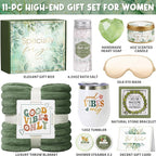 Christmas Birthday Gifts for Women Self Care Gift, Get Well Soon Gift Baskets Relaxing Spa Care Package for Women with Blanket, Unique Gifts Idea for Mom Mother Her Wife Girlfriend Best Friend Sister