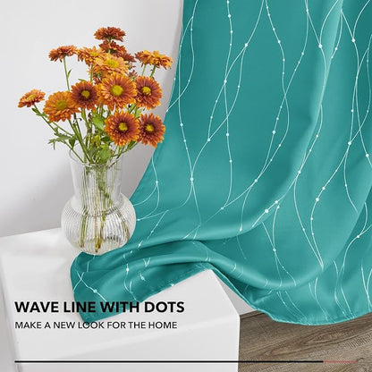 Deconovo Blackout Back Tab Curtains - Image 6