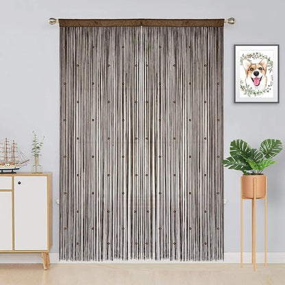 YIIBAII Beaded Curtain Beaded Curtains - Image 3
