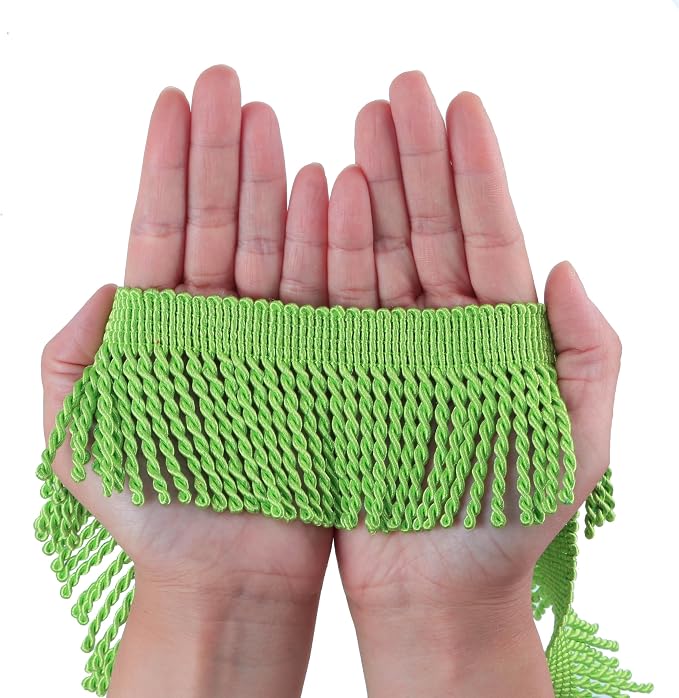 BEL AVENIR Bullion Fringe Trim Curtain Fringes 10 Yard x 2.5 Inches Sewing | by BELAVENIR