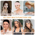 Wide Headbands for Women Trendy Women's Hair Bands Non Slip Yoga Workout Head Bands for Everyday Fashion Hair Accessories Band 6 Pack