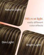 Sunny Hair Tape in Hair Extensions Real Human Hair Invisible Remy Hair Extensions Tape ins for Women Dark Brown Ombre Caramel Blonde Balayage 20 inch 25G