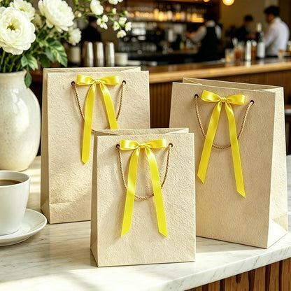 3/8In 30Yards Lemon Yellow Thin Ribbon - Image 8