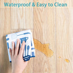 Refrigerator Mat, Clear Anti-Slip PVC Floor Protector, 2mm Thickness Scratch-Resistant Floor Mat (24"x 36")