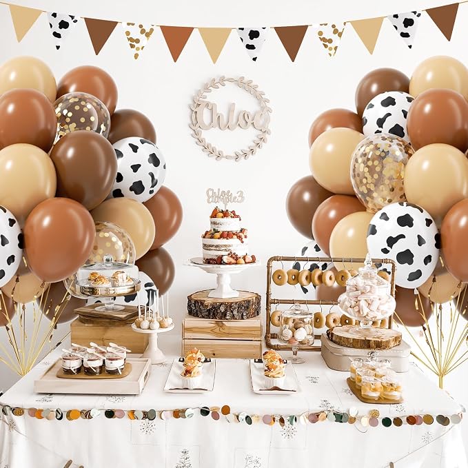 Brown Western Balloons - Image 8