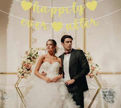 Pre-Strung Happily Ever After Banner - Image 4