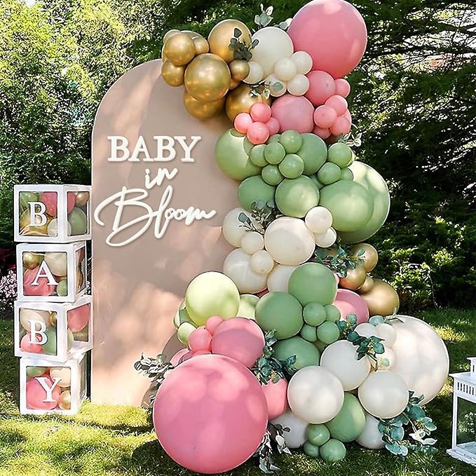 Baby in Bloom Sign, 16”x24” Felt Letter Baby Shower Sign Baby in Bloom Party - Image 3