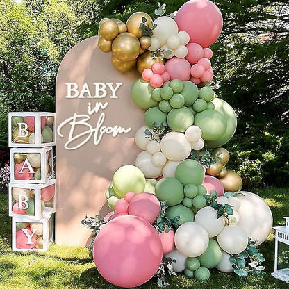 Baby in Bloom Sign, 16”x24” Felt Letter Baby Shower Sign Baby in Bloom Party - Image 3