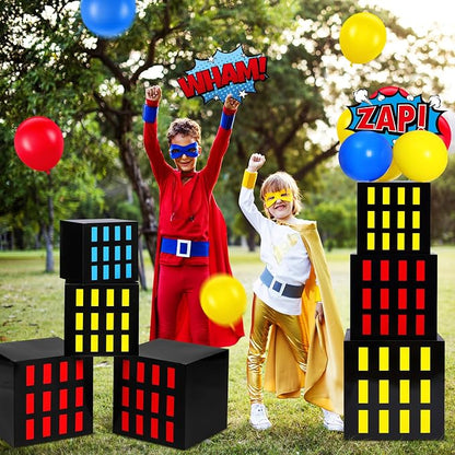 Leitee 40 Pcs Hero Theme Party Decoration, Hero Theme Party Favor Boxes - Image 5