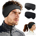 beister Ear Warmers for Women and Men, Fleece Winter Running Headbands with Ear Muffs, Windproof Thermal for Outdoor Sports